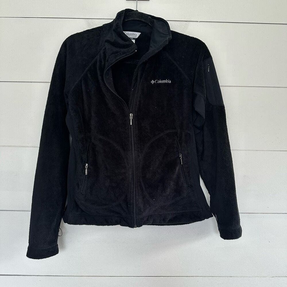 Columbia Women’s Medium Black Faux Fur Jacket